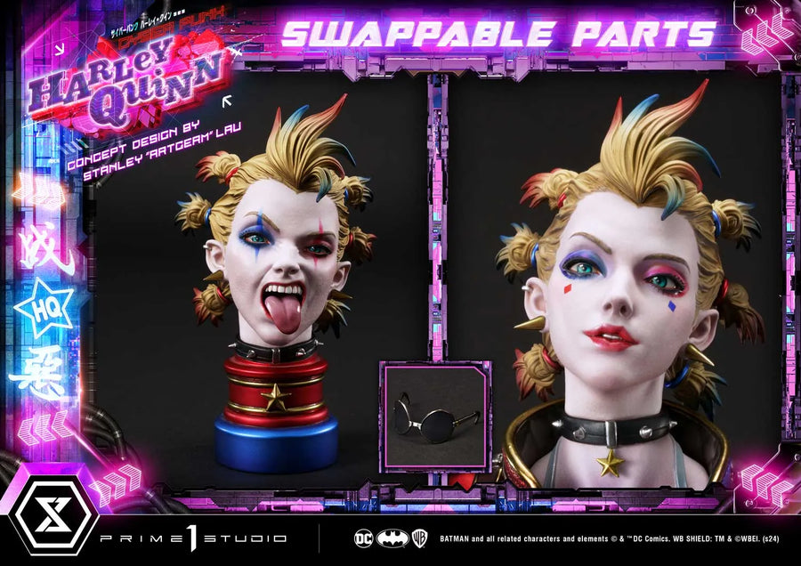 Cyberpunk Harley Quinn (Regular Version) Batman (Comics) – Prime1Studio – ActionFigure Brasil