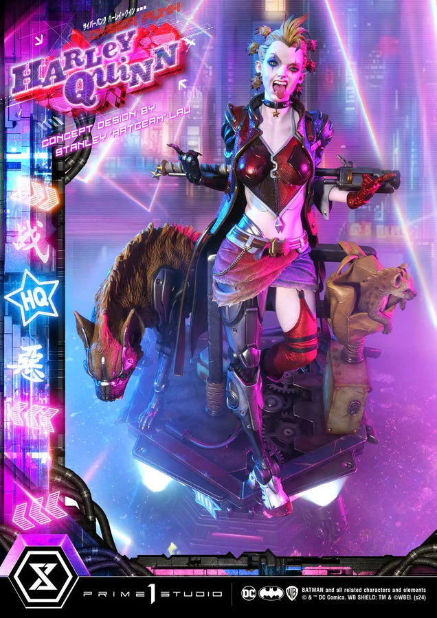 Cyberpunk Harley Quinn (Regular Version) Batman (Comics) – Prime1Studio – ActionFigure Brasil