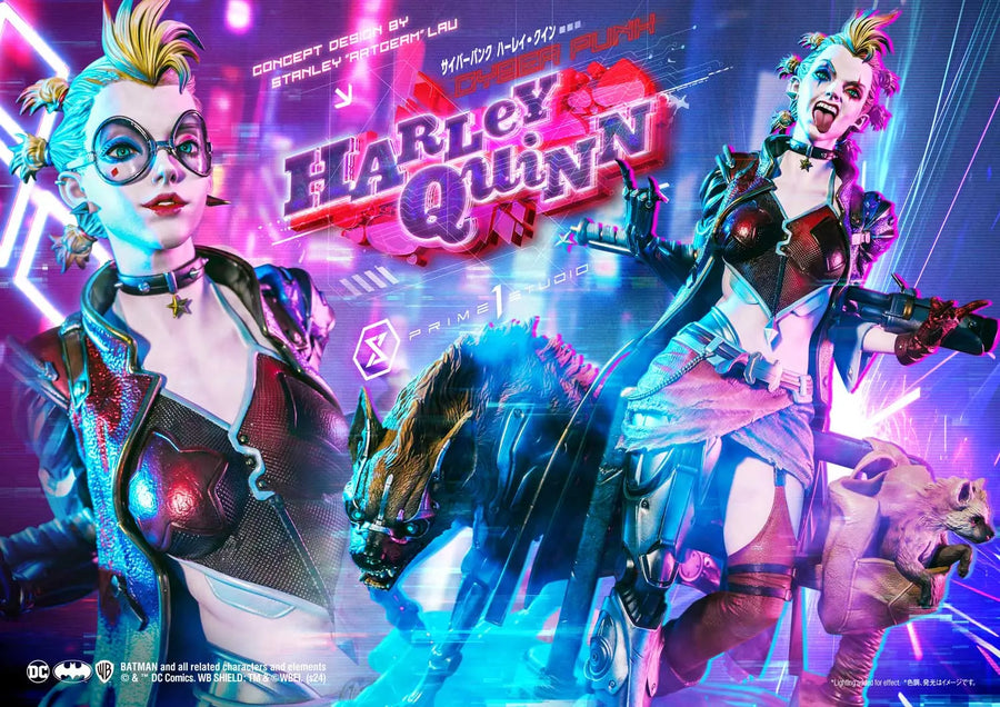 Cyberpunk Harley Quinn (Regular Version) Batman (Comics) – Prime1Studio – ActionFigure Brasil