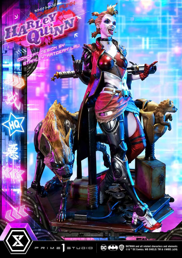 Cyberpunk Harley Quinn (Regular Version) Batman (Comics) – Prime1Studio – ActionFigure Brasil