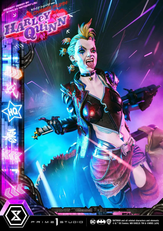 Cyberpunk Harley Quinn (Regular Version) Batman (Comics) – Prime1Studio – ActionFigure Brasil