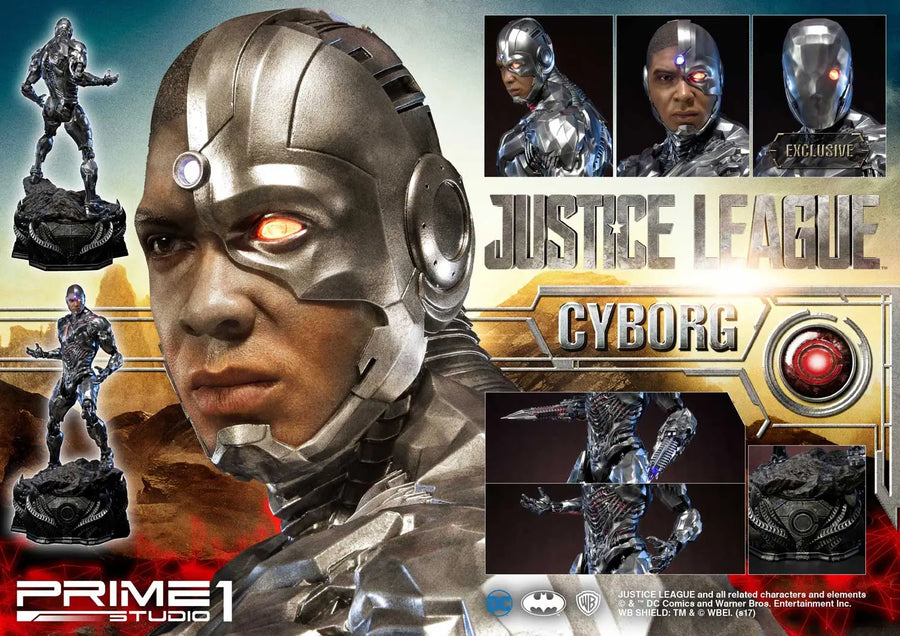 Cyborg (Exclusive Version) Justice League (Film) – Prime1Studio – ActionFigure Brasil