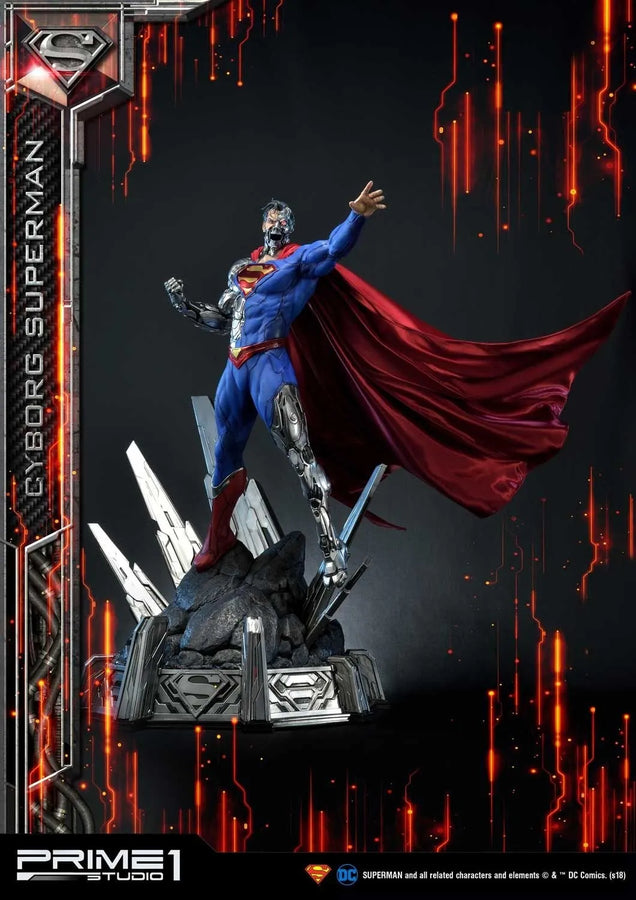 Cyborg Superman (Exclusive Version) Superman (Comics) – Prime1Studio – ActionFigure Brasil