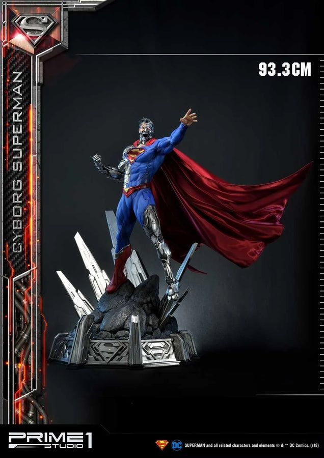 Cyborg Superman (Exclusive Version) Superman (Comics) – Prime1Studio – ActionFigure Brasil