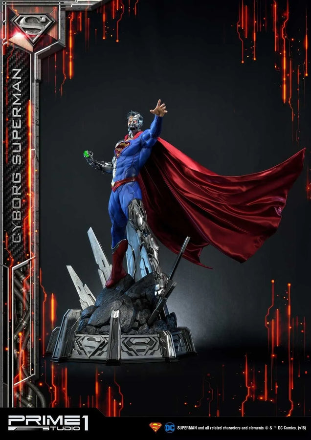 Cyborg Superman (Exclusive Version) Superman (Comics) – Prime1Studio – ActionFigure Brasil
