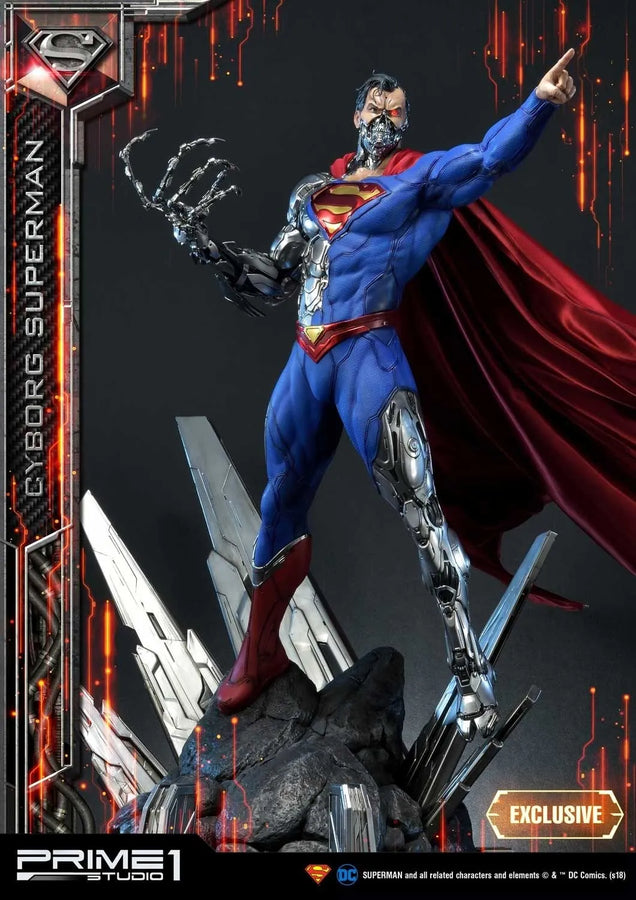 Cyborg Superman (Exclusive Version) Superman (Comics) – Prime1Studio – ActionFigure Brasil