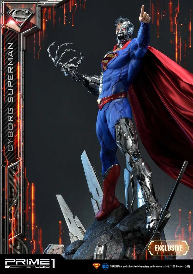 Cyborg Superman (Exclusive Version) Superman (Comics) – Prime1Studio – ActionFigure Brasil