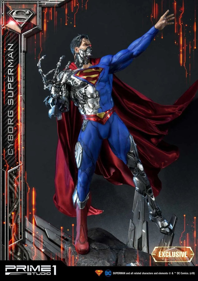 Cyborg Superman (Exclusive Version) Superman (Comics) – Prime1Studio – ActionFigure Brasil