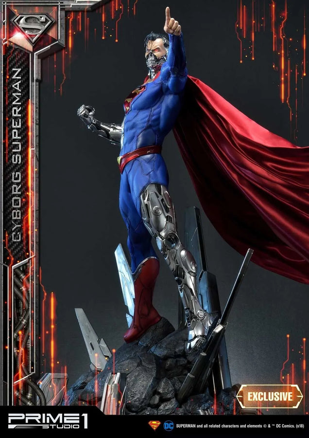 Cyborg Superman (Exclusive Version) Superman (Comics) – Prime1Studio – ActionFigure Brasil