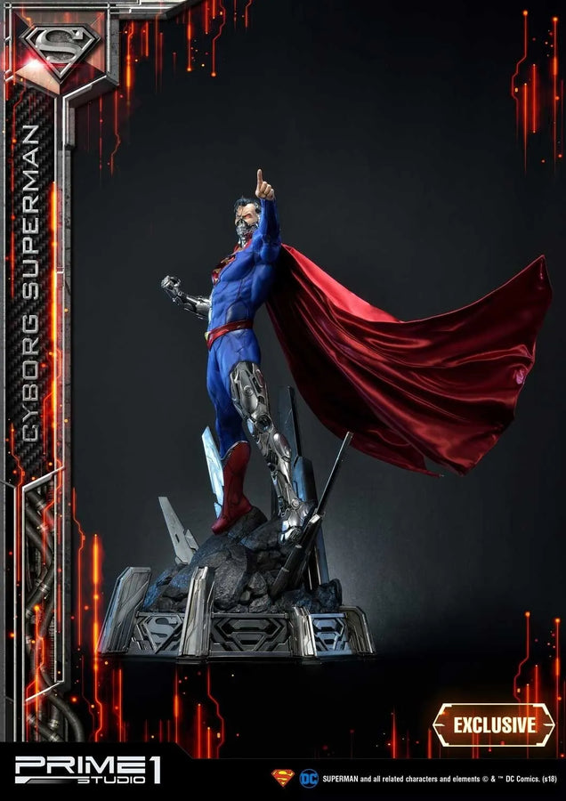 Cyborg Superman (Exclusive Version) Superman (Comics) – Prime1Studio – ActionFigure Brasil
