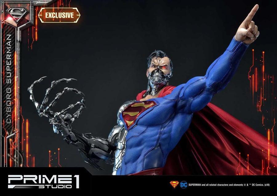 Cyborg Superman (Exclusive Version) Superman (Comics) – Prime1Studio – ActionFigure Brasil