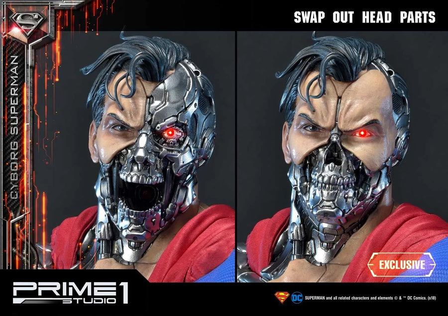 Cyborg Superman (Exclusive Version) Superman (Comics) – Prime1Studio – ActionFigure Brasil