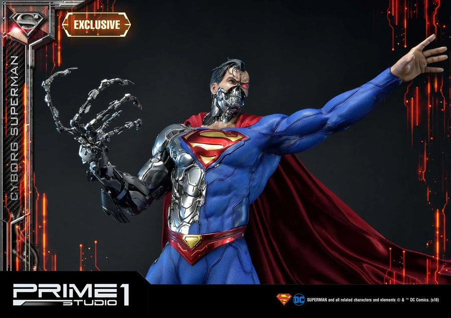 Cyborg Superman (Exclusive Version) Superman (Comics) – Prime1Studio – ActionFigure Brasil