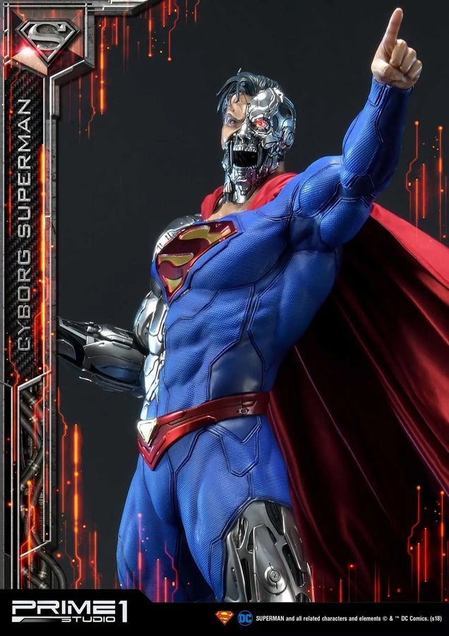Cyborg Superman (Exclusive Version) Superman (Comics) – Prime1Studio – ActionFigure Brasil