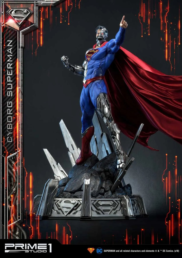 Cyborg Superman (Exclusive Version) Superman (Comics) – Prime1Studio – ActionFigure Brasil