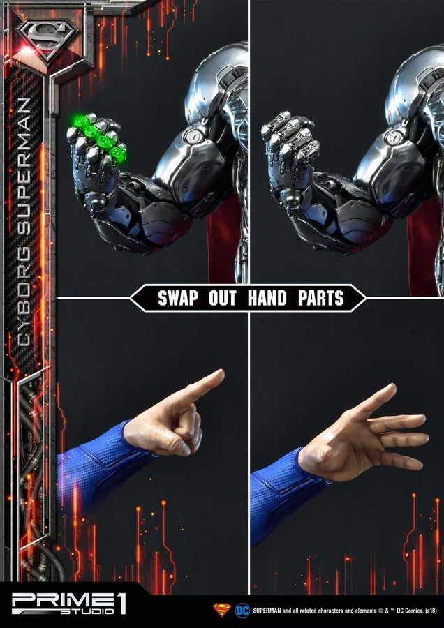 Cyborg Superman (Exclusive Version) Superman (Comics) – Prime1Studio – ActionFigure Brasil