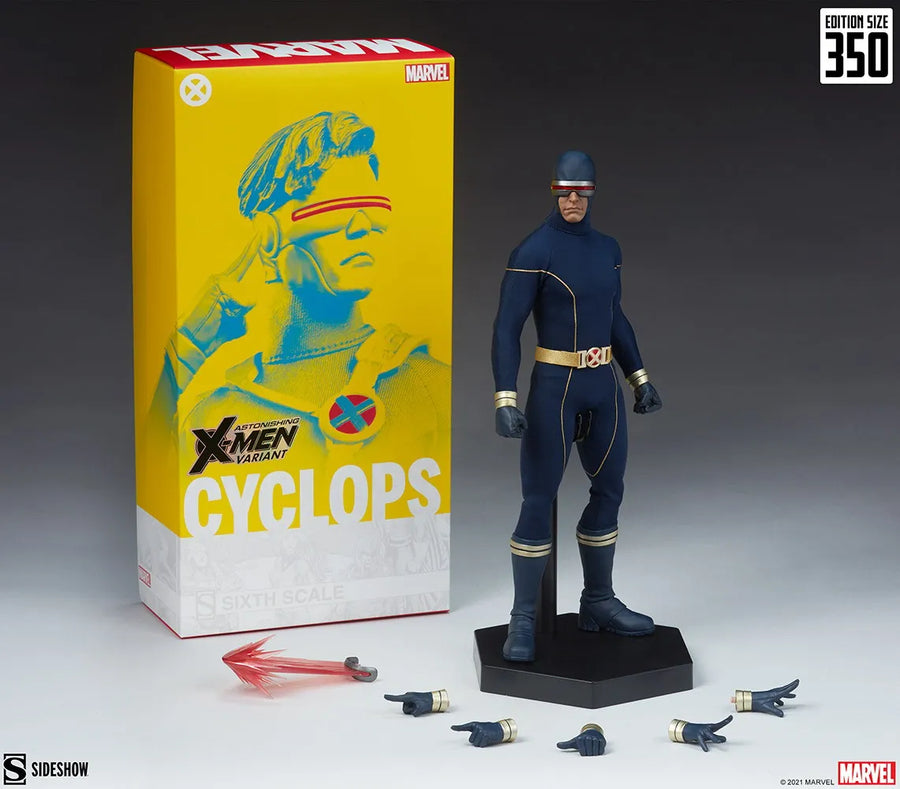 Cyclops (Astonishing Version) - LIMITED EDITION (Astonishing Version) – Sideshow Collectibles – ActionFigure Brasil