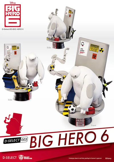 D Select #003 "Disney" Big Hero 6ㅤ – Beast Kingdom – ActionFigure Brasil — ângulo diferente