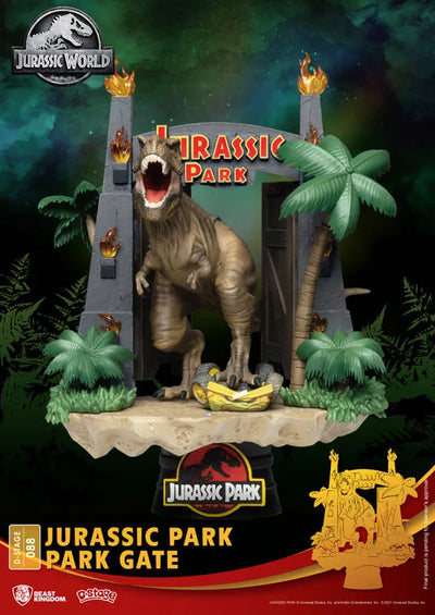 D-Stage #088 "Jurassic Park" Jurassic Park Gateㅤ – Beast Kingdom – ActionFigure Brasil