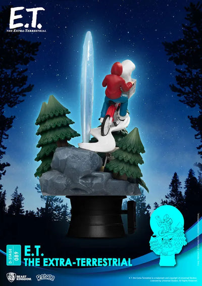 D-Stage #089 "E.T." Extraterrestrialㅤ – Beast Kingdom – ActionFigure Brasil — ângulo diferente