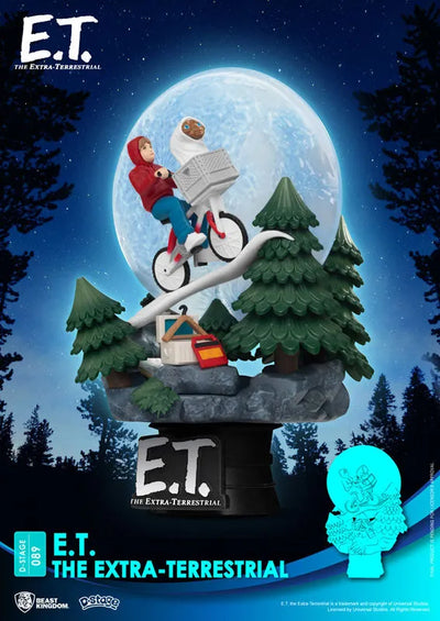 D-Stage #089 "E.T." Extraterrestrialㅤ – Beast Kingdom – ActionFigure Brasil — detalhe do produto