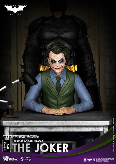 D Stage #092 "Dark Knight Trilogy" Jokerㅤ – Beast Kingdom – ActionFigureBrasil — ambientada