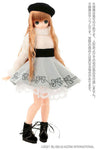 1/6 Pure Neemo Wear PNS Blue Bird's Song Ribbon Suede Boots Black (DOLL ACCESSORY)ㅤ