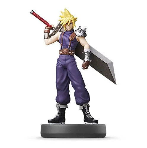 Dairantou Smash Bros. for Nintendo 3DS - Dairantou Smash Bros. for Wii U - Cloud Strife - Amiibo - Amiibo Dairantou Smash Bros. Seriesㅤ – Nintendo – ActionFigure Brasil