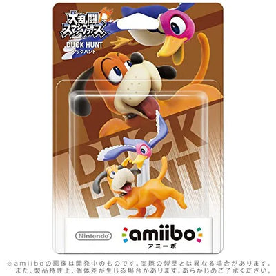 Dairantou Smash Bros. for Nintendo 3DS - Dairantou Smash Bros. for Wii U - Duck Hunt - Amiibo - Amiibo Dairantou Smash Bros. Series (Nintendo)ㅤ – Nintendo – ActionFigure Brasil — ângulo diferente