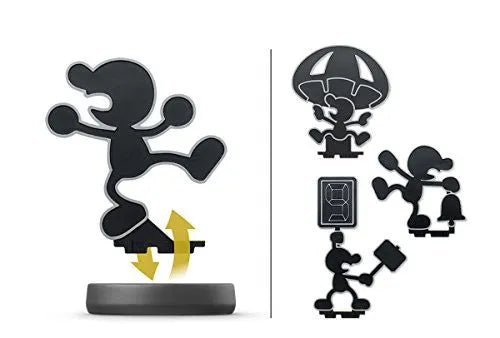 Dairantou Smash Bros. for Nintendo 3DS - Dairantou Smash Bros. for Wii U - Mr. Game & Watch - Amiibo - Amiibo Dairantou Smash Bros. Series (Nintendo)ㅤ – Nintendo – ActionFigure Brasil