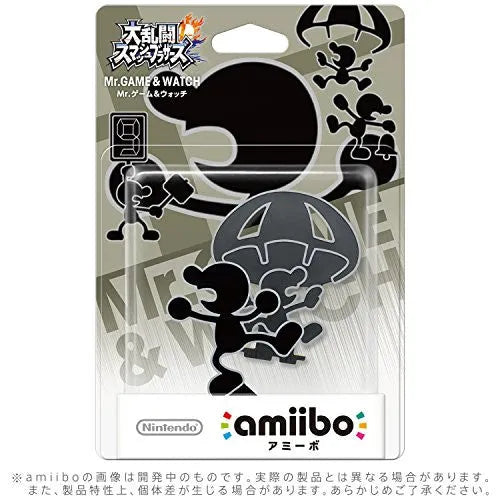 Dairantou Smash Bros. for Nintendo 3DS - Dairantou Smash Bros. for Wii U - Mr. Game & Watch - Amiibo - Amiibo Dairantou Smash Bros. Series (Nintendo)ㅤ – Nintendo – ActionFigure Brasil