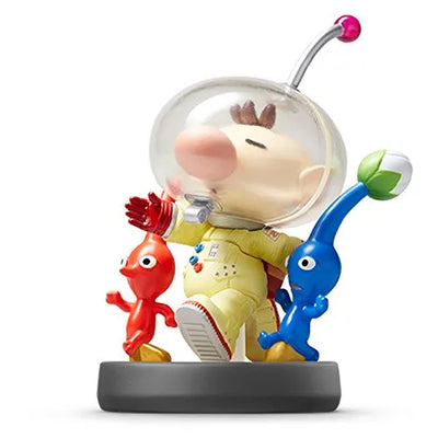 Dairantou Smash Bros. for Wii U - Blue Pikmin - Captain Olimar - Red Pikmin - Yellow Pikmin - Amiibo - Amiibo Dairantou Smash Bros. Series (Nintendo)ㅤ – Nintendo – ActionFigure Brasil