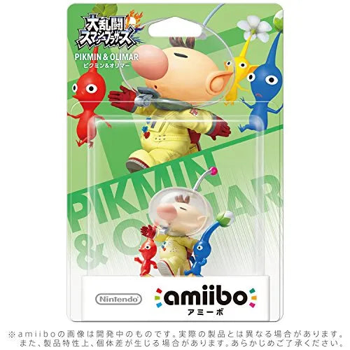 Dairantou Smash Bros. for Wii U - Blue Pikmin - Captain Olimar - Red Pikmin - Yellow Pikmin - Amiibo - Amiibo Dairantou Smash Bros. Series (Nintendo)ㅤ – Nintendo – ActionFigure Brasil