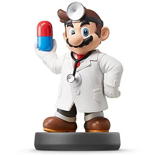 Dairantou Smash Bros. for Wii U - Mario - Amiibo - Amiibo Dairantou Smash Bros. Series - Doctor (Nintendo)ㅤ – Nintendo – ActionFigure Brasil
