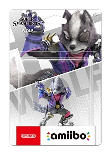 Dairantou Smash Bros. Special - Wolf O'Donnell - Amiibo - Amiibo Dairantou Smash Bros. Series (Nintendo)ㅤ – Nintendo As Manufacturer – ActionFigure Brasil — ângulo diferente
