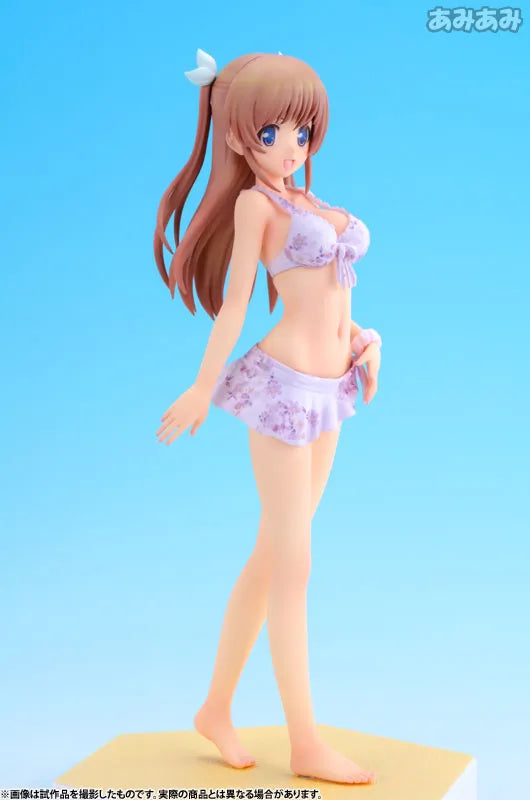 Daitoshokan no Hitsujikai - Shirasaki Tsugumi - Beach Queens - 1/10 - Swimsuit ver. (Wave)ㅤ – Wave – ActionFigureBrasil
