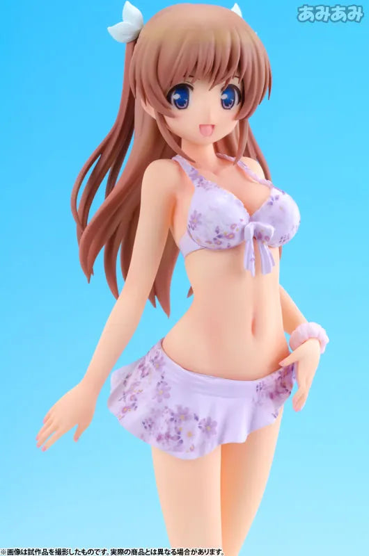 Daitoshokan no Hitsujikai - Shirasaki Tsugumi - Beach Queens - 1/10 - Swimsuit ver. (Wave)ㅤ – Wave – ActionFigure Brasil