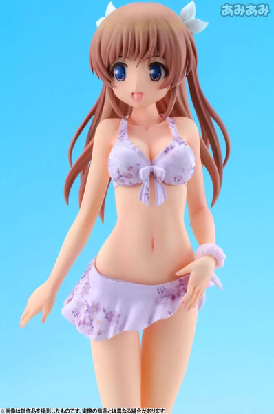 Daitoshokan no Hitsujikai - Shirasaki Tsugumi - Beach Queens - 1/10 - Swimsuit ver. (Wave)ㅤ – Wave – ActionFigure Brasil — detalhe do produto