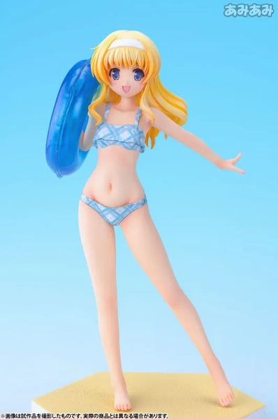 Daitoshokan no Hitsujikai - Suzuki Kana - Beach Queens - 1/10 - Swimsuit ver. (Wave)ㅤ – Wave – ActionFigure Brasil — ângulo diferente