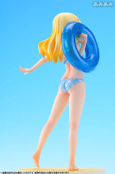 Daitoshokan no Hitsujikai - Suzuki Kana - Beach Queens - 1/10 - Swimsuit ver. (Wave)ㅤ – Wave – ActionFigure Brasil — embalagem