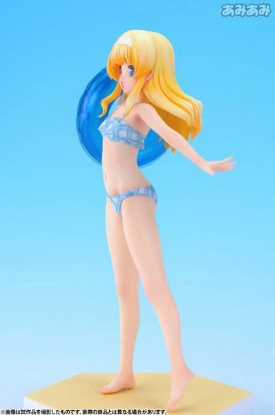 Daitoshokan no Hitsujikai - Suzuki Kana - Beach Queens - 1/10 - Swimsuit ver. (Wave)ㅤ – Wave – ActionFigure Brasil — com base expositora