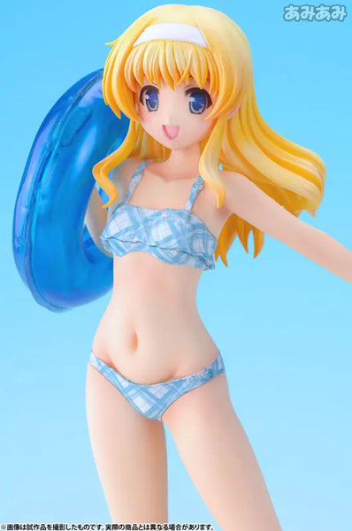 Daitoshokan no Hitsujikai - Suzuki Kana - Beach Queens - 1/10 - Swimsuit ver. (Wave)ㅤ – Wave – ActionFigure Brasil — ângulo diferente