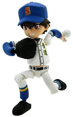 Daiya no Ace - Sawamura Eijun - Playgure (Takara Tomy)ㅤ – Takara Tomy – ActionFigure Brasil — ângulo diferente