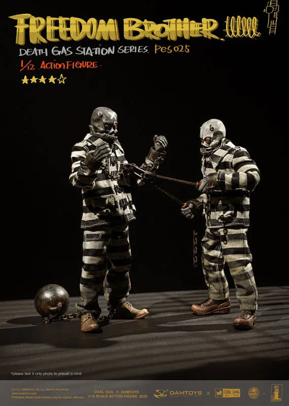DAMTOYS x Coaldog 1/12 Death Gas Station Series Freedom Brothersㅤ – DAMTOYS/Coaldog – ActionFigure Brasil