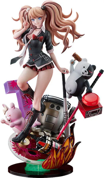 Danganronpa Kibou no Gakuen to Zetsubou no Koukousei - Enoshima Junko - Monokuma - Monomi - 1/7 - 15th Anniversary Ver. (Good Smile Company)ㅤ – Good Smile Company – ActionFigure Brasil