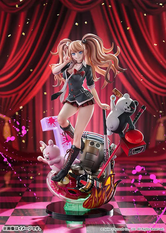 Danganronpa Kibou no Gakuen to Zetsubou no Koukousei - Enoshima Junko - Monokuma - Monomi - 1/7 - 15th Anniversary Ver. (Good Smile Company)ㅤ – Good Smile Company – ActionFigure Brasil