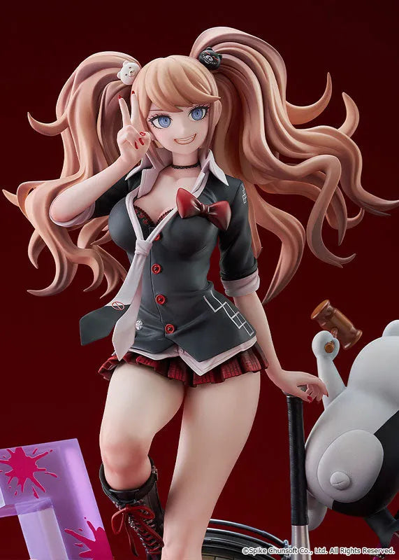 Danganronpa Kibou no Gakuen to Zetsubou no Koukousei - Enoshima Junko - Monokuma - Monomi - 1/7 - 15th Anniversary Ver. (Good Smile Company)ㅤ – Good Smile Company – ActionFigure Brasil