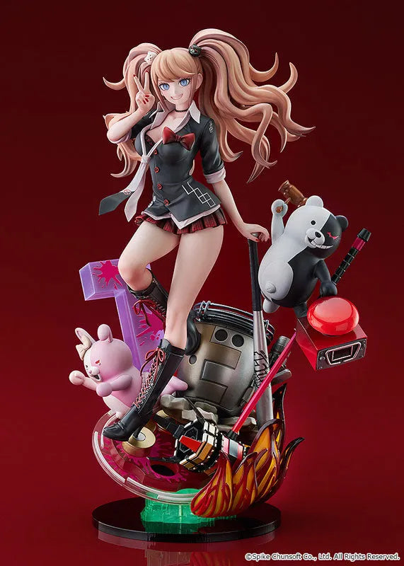 Danganronpa Kibou no Gakuen to Zetsubou no Koukousei - Enoshima Junko - Monokuma - Monomi - 1/7 - 15th Anniversary Ver. (Good Smile Company)ㅤ – Good Smile Company – ActionFigure Brasil