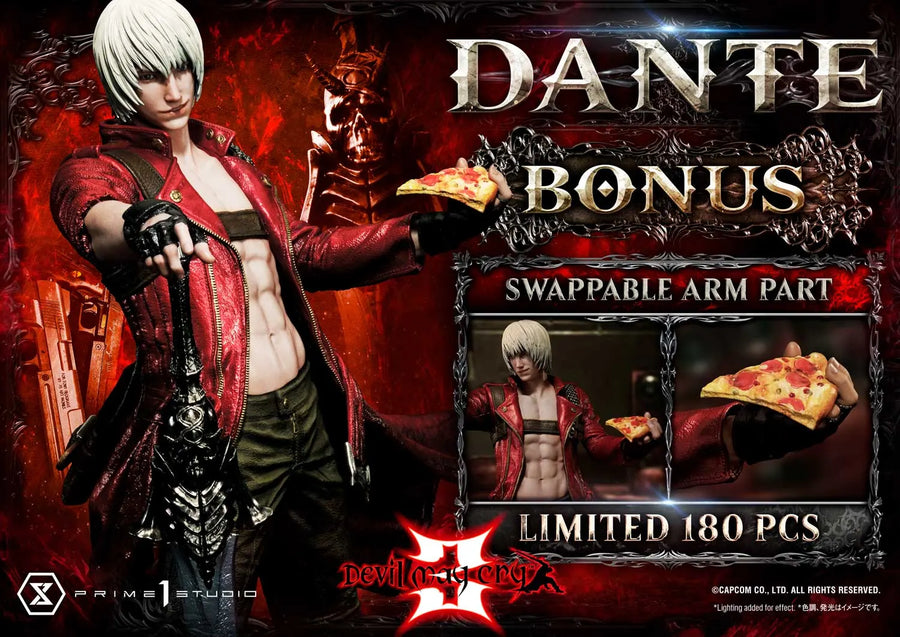 Dante (Deluxe Bonus Version) Devil May Cry 3 – Prime1Studio – ActionFigure Brasil