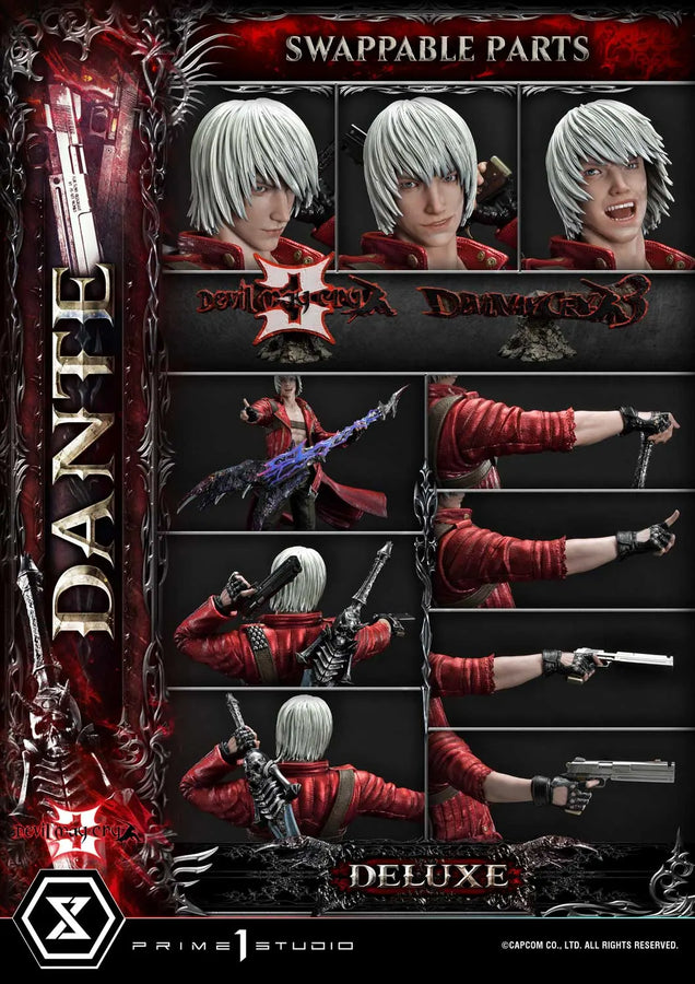 Dante (Deluxe Bonus Version) Devil May Cry 3 – Prime1Studio – ActionFigure Brasil